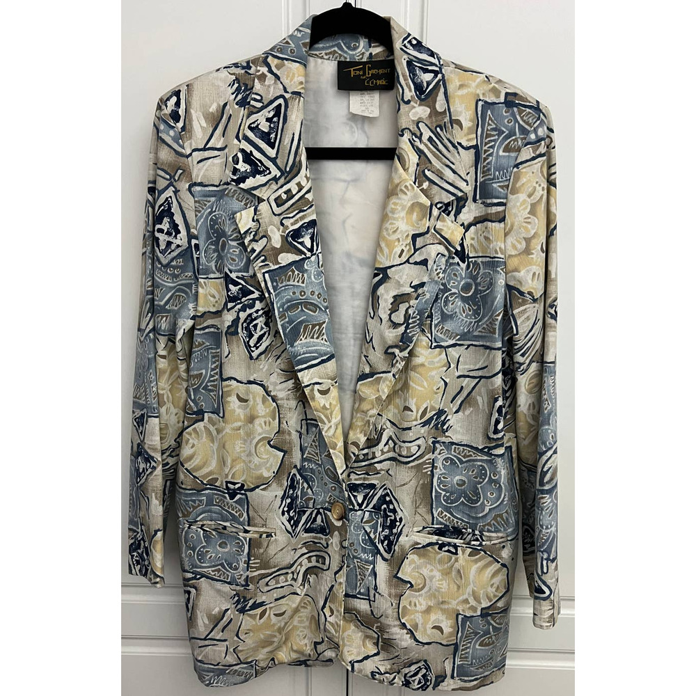 Vintage Toni Garment for CC Magic Women's Blazer Size S